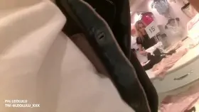 Amateur public in Paris! changing room blowjob fuck and cumshot - Leolulu