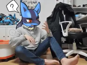 Lucario drawover TF [M Human -> M Lucario] by sano/sa_no/dhfkwldjs