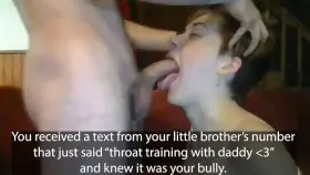 Your little brother is home less and less...