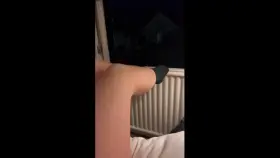 Playing with her pussy before getting her little mouth fucked in a hotel