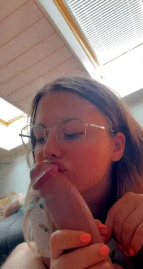 My girl loves some big candy in her mouth