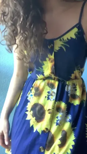 I think you'll enjoy what's under my sundress