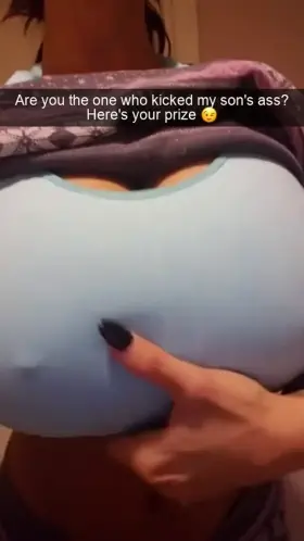 Mommy was sick of you complaining all the time