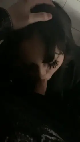 My GF loves worshipping my thin and short 18 yo cock!