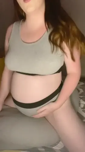 my pregnancy pillow is so perfect to grind on