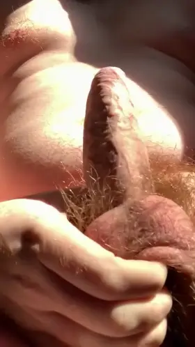 Hairy nips. Hairy balls. Uncut cock. Where you starting?