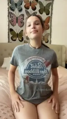 Her dad would be proud of how she show those tits off...