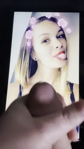 Came all over this cute girl request I received