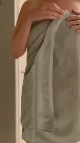 Is it ok that my towel came off?