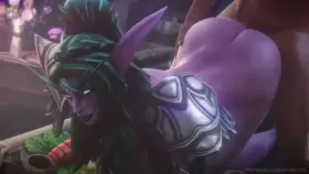 Tyrande getting fucked (FPSBlyck) [World of Warcraft]