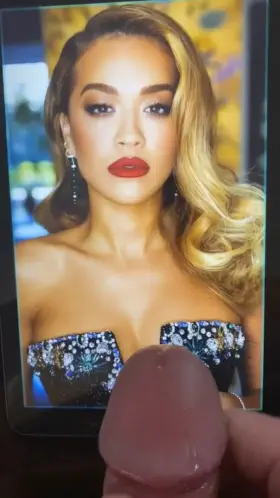 Rita Ora never fails to make me shoot cum