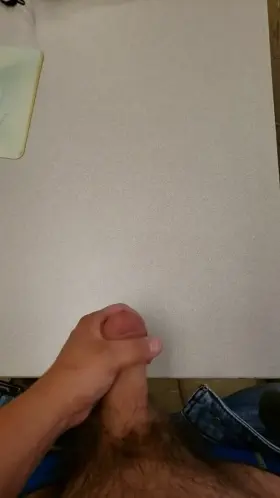 Worked up all day, I couldn't wait any longer