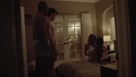 Eliza Coupe - Topless Lesbian Plot