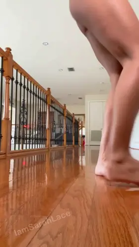 What do you guys say? Can I move that booty or what? [FULLY NAKED]