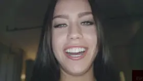 Alina Lopez and her oral fixation.