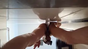 [M] Cumming from my ass in a public restroom