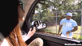 Mia has fun with a BBC