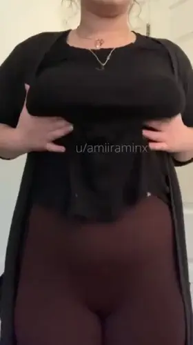 I decided not to wear a bra today… [oc]