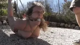 No pink gag for teen slave