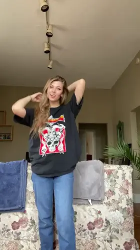 Stripping out of my favorite Bolt Thrower tee ❤️