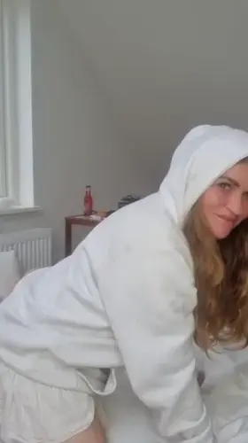 Can I wear my hoodie while we smash?