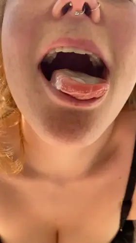 I‘d go to class with a load in my mouth