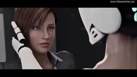 Lisa vs futanari Haydee and creampie (Redmoa)