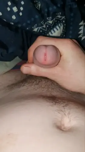 Do you like the way my cum drips out my 6in cock ?