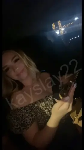 She ditched her boyfriend and got wrecked