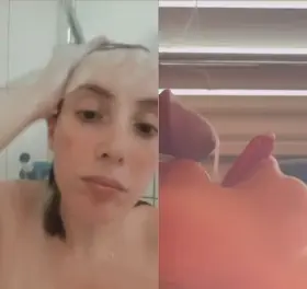 f(34) I said I was showering... but little did he know that my bull was there too 😇 Hubby might have a surprise after work🙈