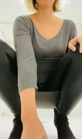 I love wearing slutty little g-strings while Im teaching. [f]40