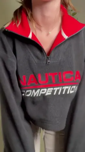 I like to let loose and flash my tits as a signal ;)