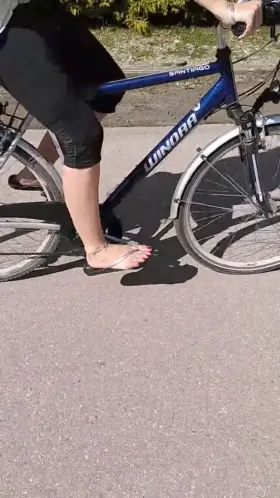 What a wonderful day. Lots of sun. I went for a bicycle ride...