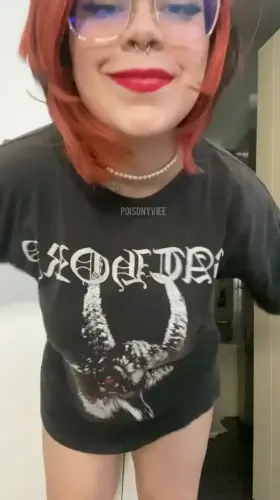 Did you thought i have this tits behind my big shirt? [GIF]