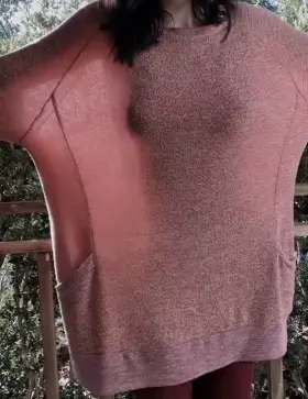 Sweaters hide a lot!