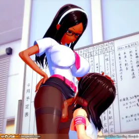 Femboy Intern Helping Around The Office (sjkFutaLab)