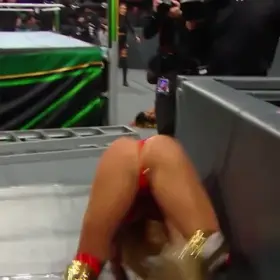 Mandy Rose wedgie and jiggle