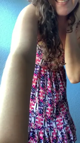 I think sundresses are best with nothing underneath