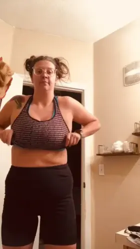 Space buns and boobs