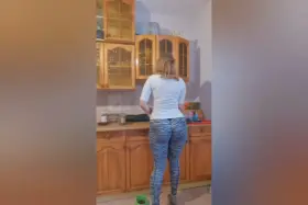 Would you expect this? From modest, radiant angel to sexy, juicy goth.