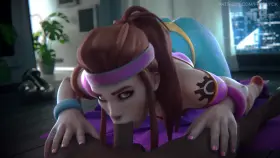 Brigitte blowjob - Blacked edition (Fpsblyck)[Overwatch]