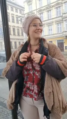 So you're standing at the bus stop, you see a modest girl in a pom-pom hat... and you say, yeah, she's cool, but would you expect something like that from her?