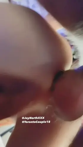 Letting my boyfriends buddy nut in me