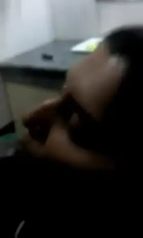 Desi South indian cutie gives blowjob to BBC on public restroom[LInk 👇]