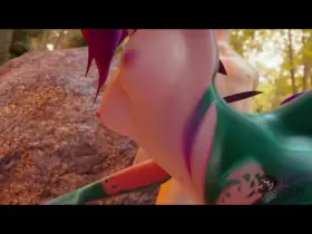 Monster Girl threesome.