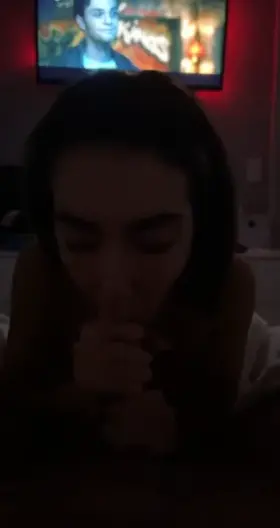 she loves sucking on a big cock