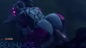 Widowmaker Halloween Hardcore Doggystyle (Rekin3D, Audiodude)