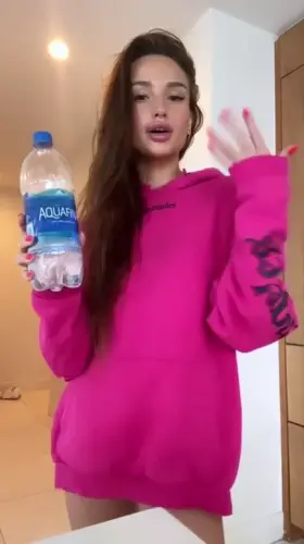 Young girl who likes to tease older man