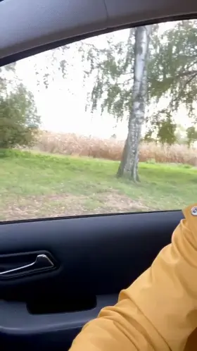 He could not resist touching my boobs while I filmed a flashing vid for you ☺️