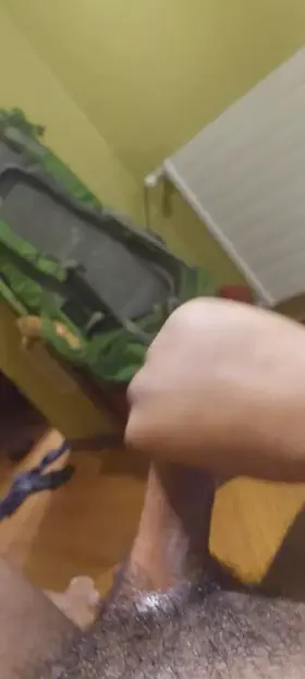 Love stroking with precum. needs to be polished now.